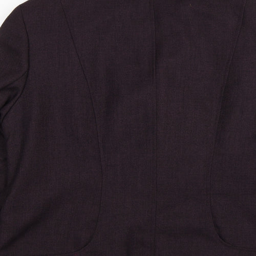 Debenhams Womens Purple   Jacket Blazer Size 18