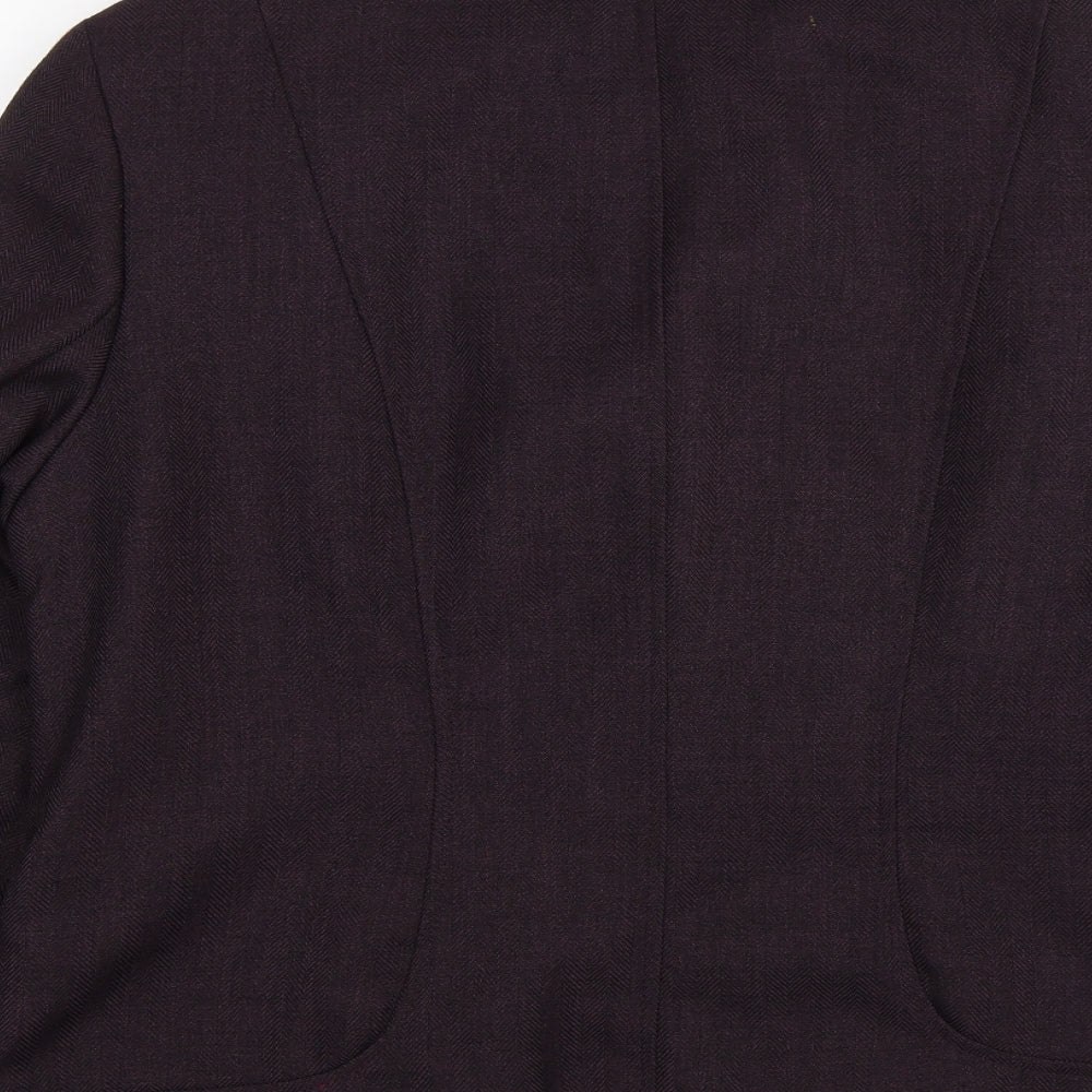Debenhams Womens Purple   Jacket Blazer Size 18