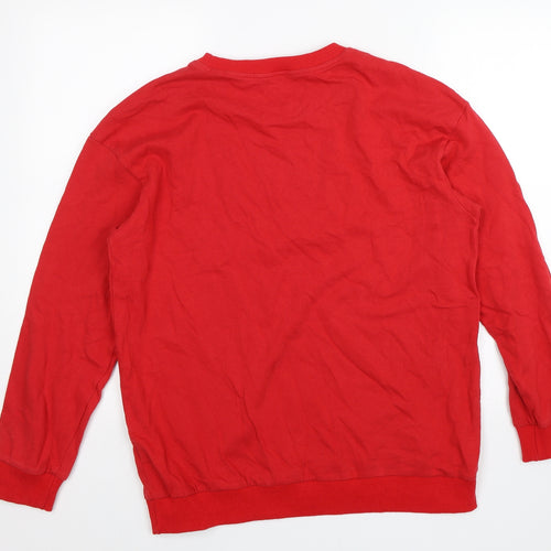 SheIn Womens Red   Pullover Jumper Size L