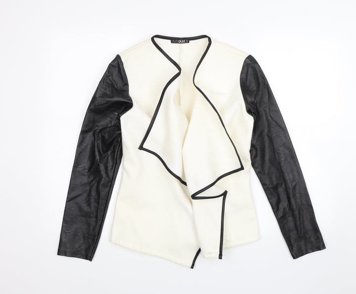 Quiz Womens White Jacket Size 8