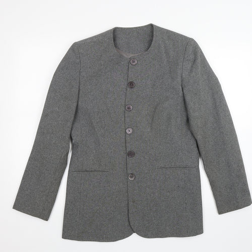 Compliments Womens Grey   Jacket  Size 12