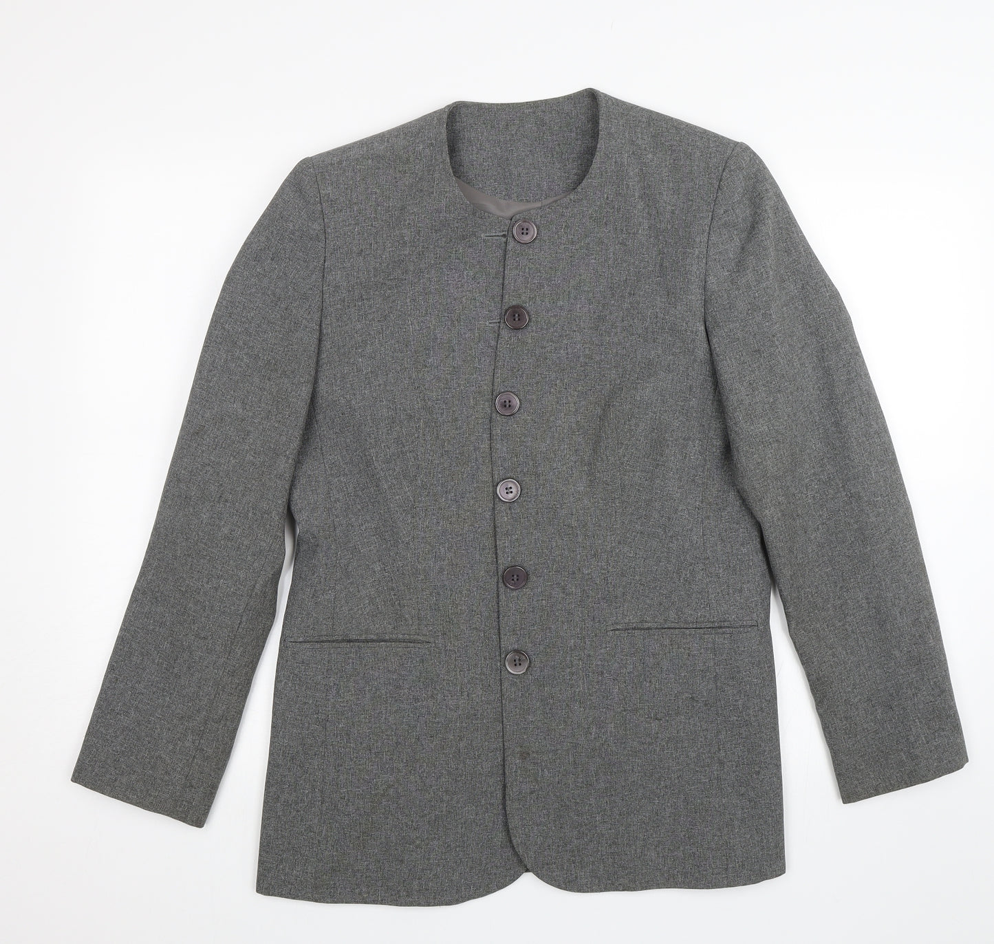 Compliments Womens Grey   Jacket  Size 12