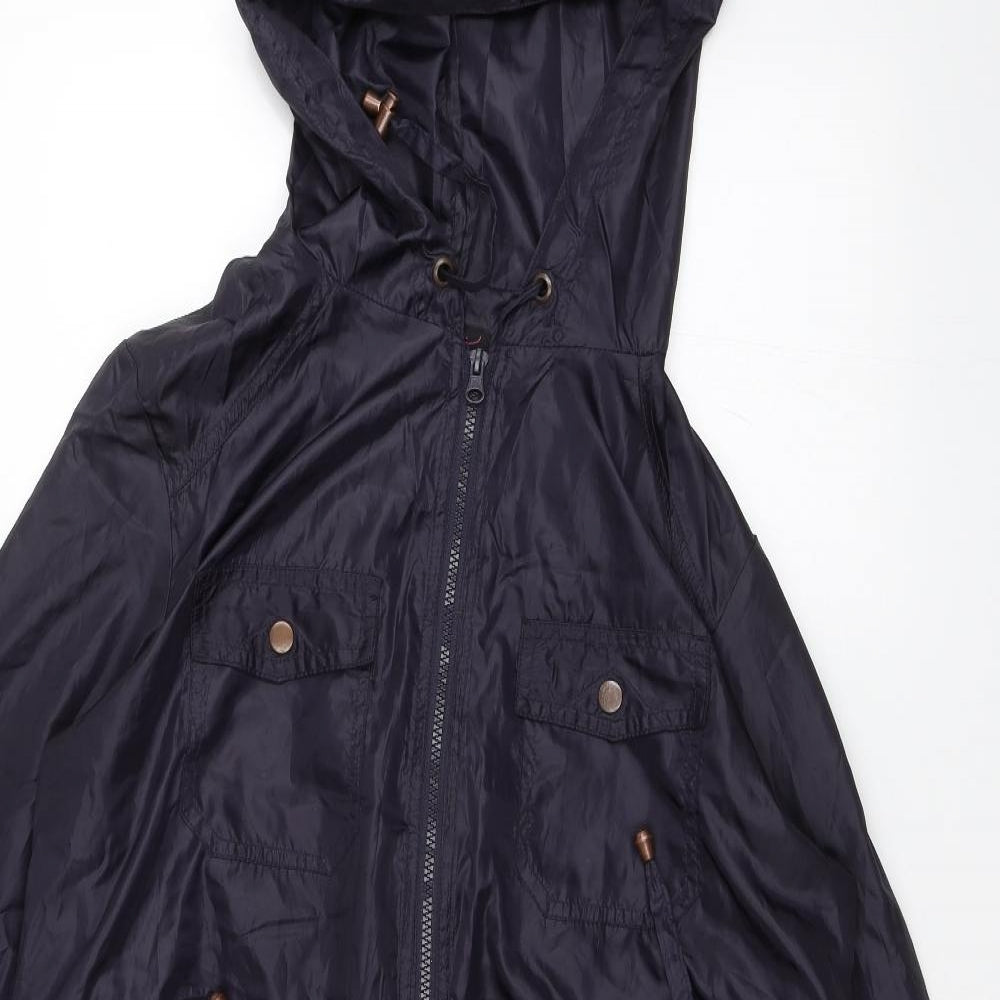 New Look Womens Purple   Parka Jacket Size 14