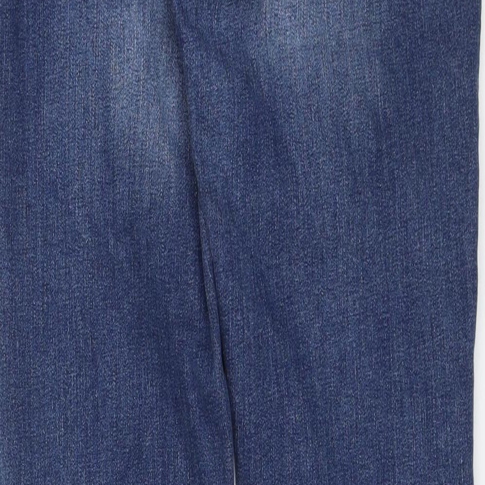 Denim & Co. Womens Blue   Skinny Jeans Size 8 L29 in