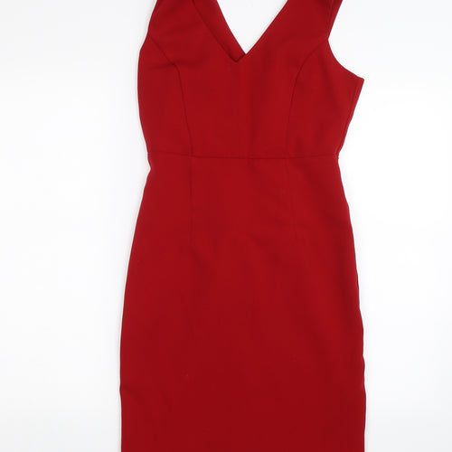 FOREVER 21 Womens Red   Pencil Dress  Size S