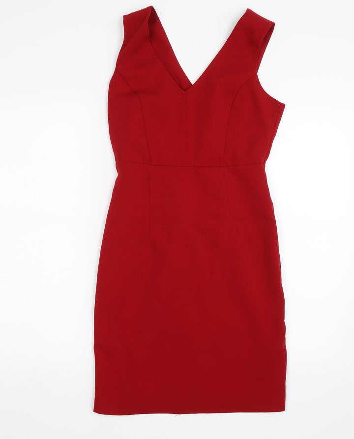 FOREVER 21 Womens Red   Pencil Dress  Size S