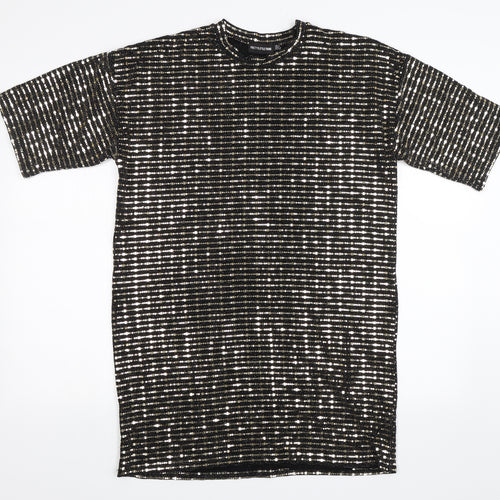PRETTYLITTLETHING Womens Black   Shift  Size 6