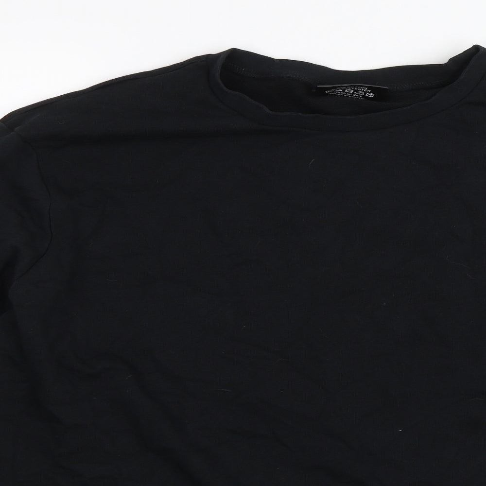 Morrisons Mens Black   Pullover Jumper Size XL