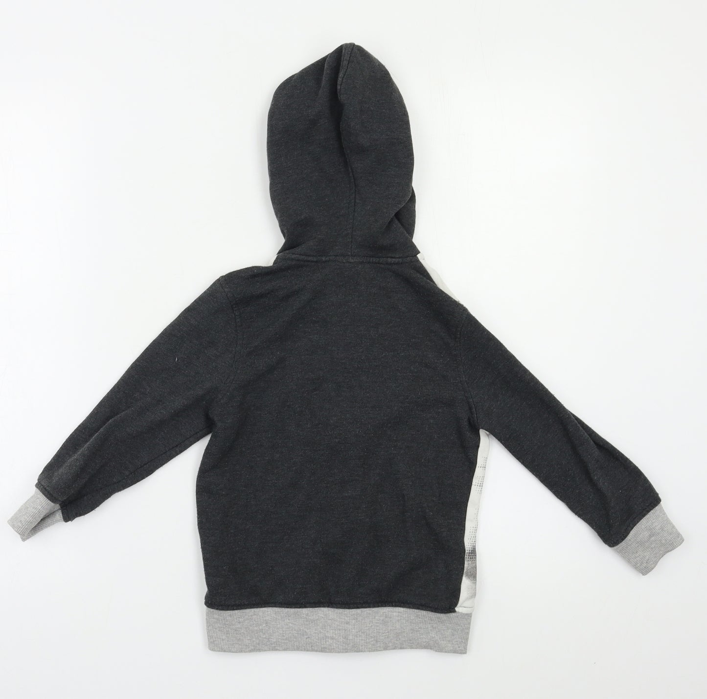 George Boys Grey   Full Zip Hoodie Size 3-4 Years  - Man of Steel