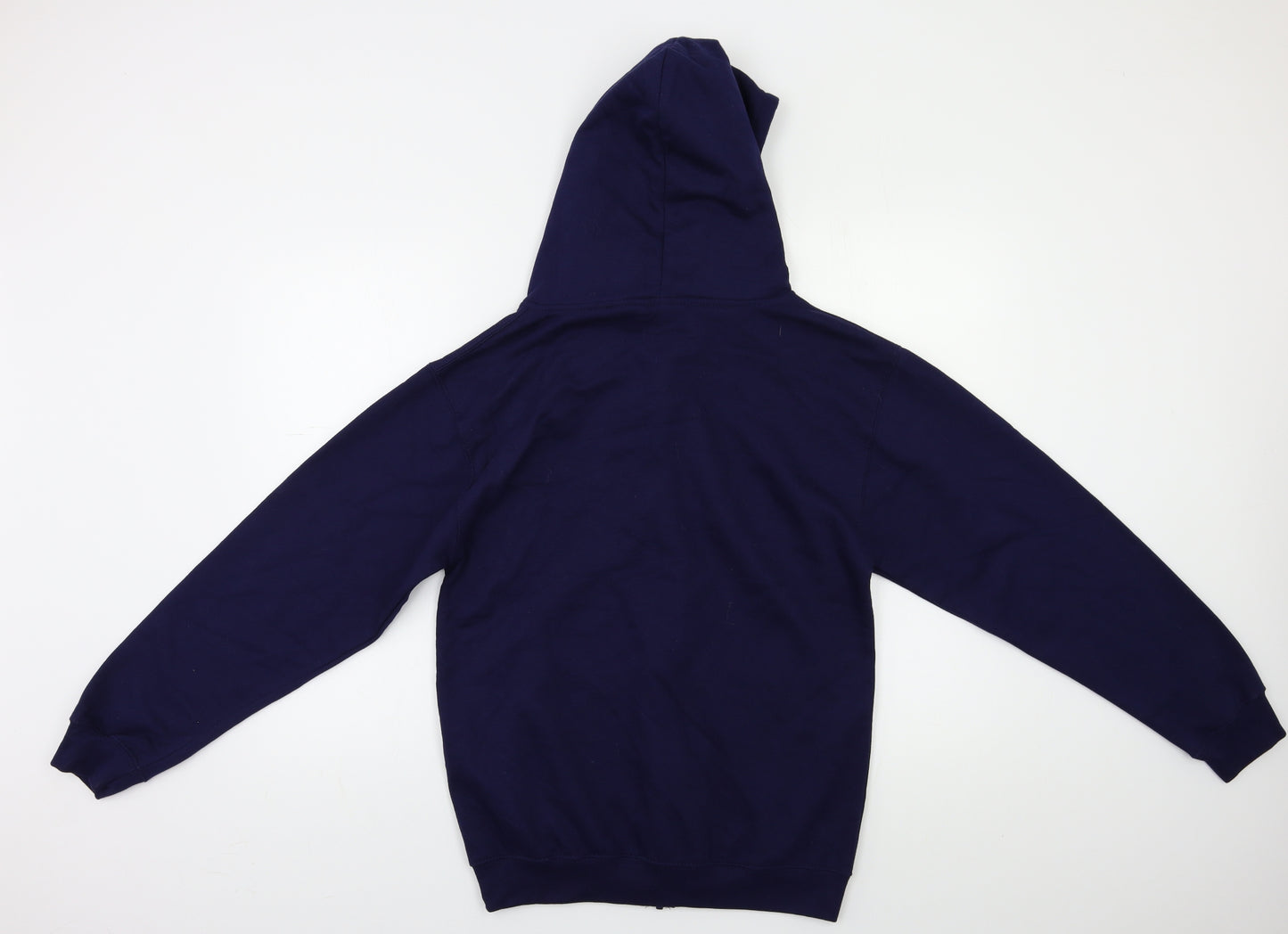 Just Hoods Womens Blue   Full Zip Hoodie Size S