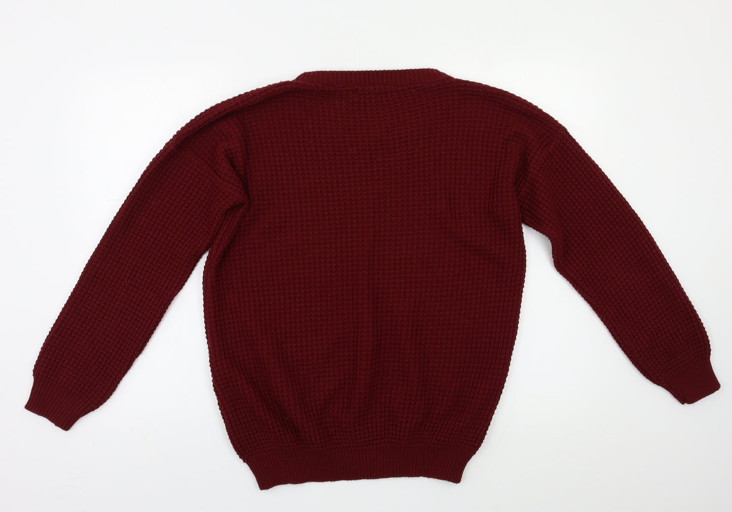 Cloak Womens Red   Shrug Jumper Size M
