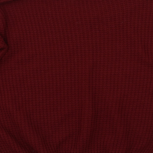 Cloak Womens Red   Shrug Jumper Size M