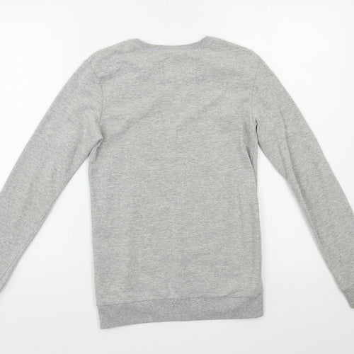 River Island Girls Grey   Pullover Sweatshirt Size 9-10 Years