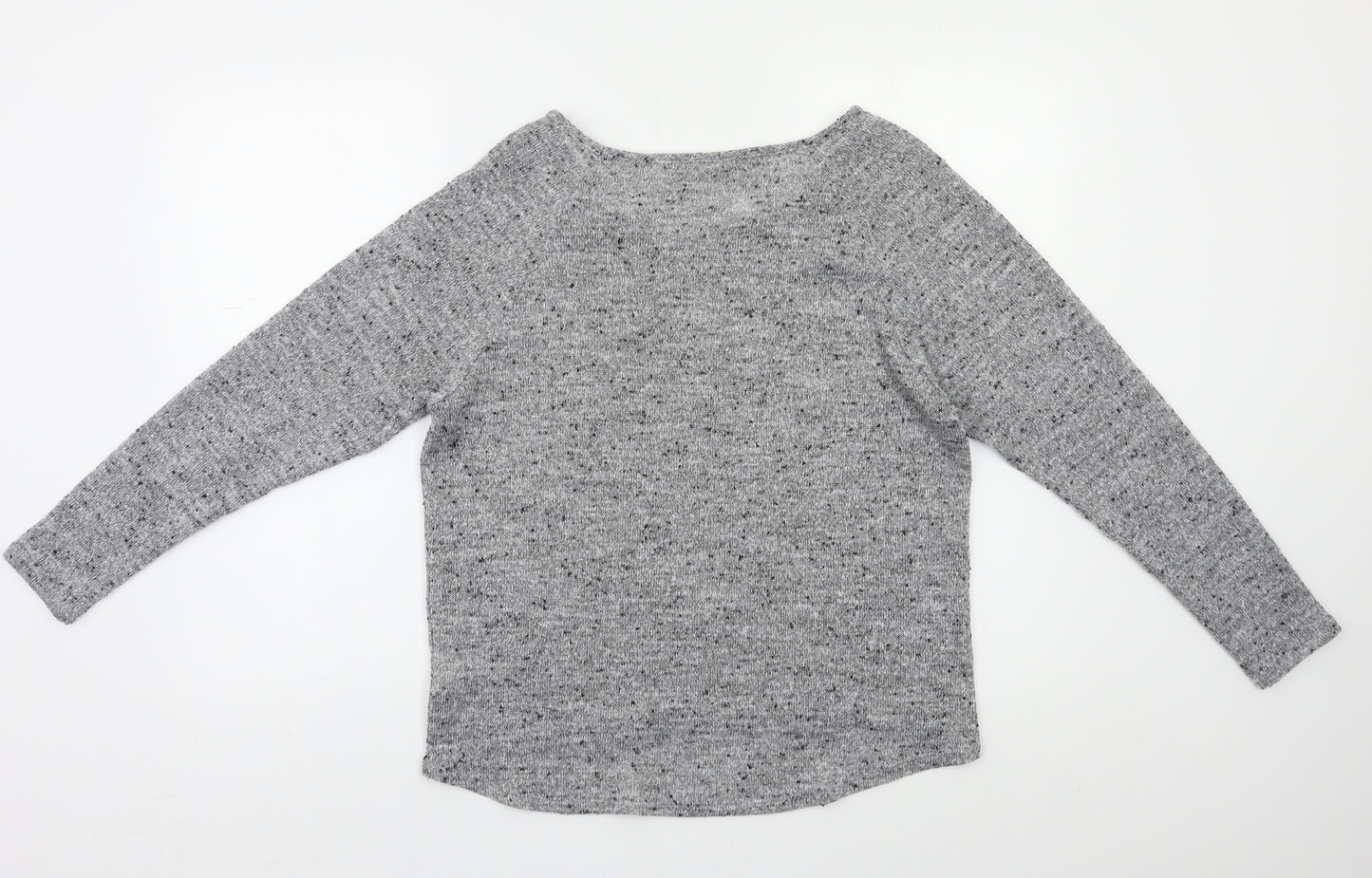 Oasis Womens Grey   Pullover Jumper Size M