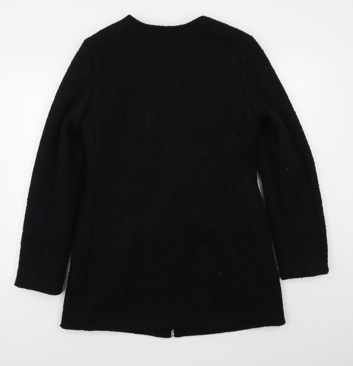 New Look Womens Black   Overcoat Coat Size 10