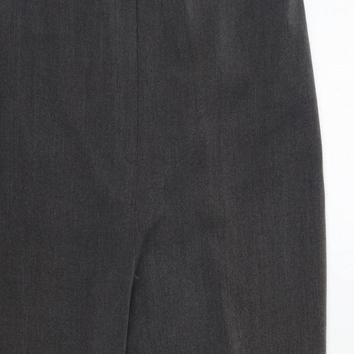 CMD Womens Grey   Dress Pants Trousers Size 14 L25 in