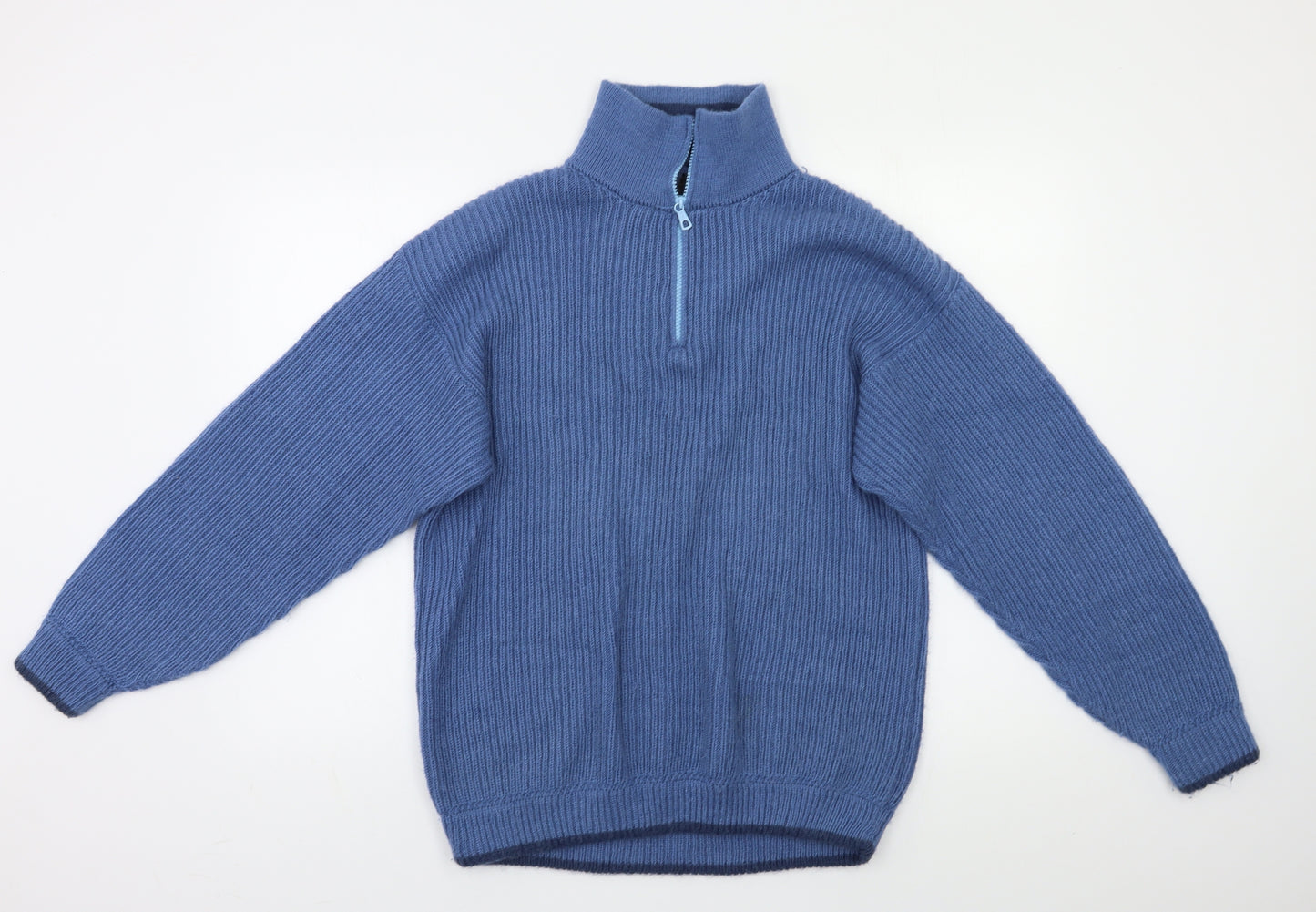 Alpaca Fina Womens Blue   Pullover Jumper Size M