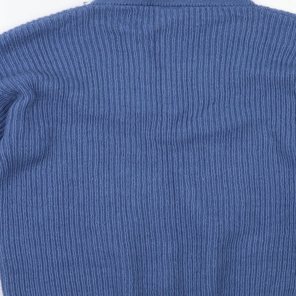 Alpaca Fina Womens Blue   Pullover Jumper Size M