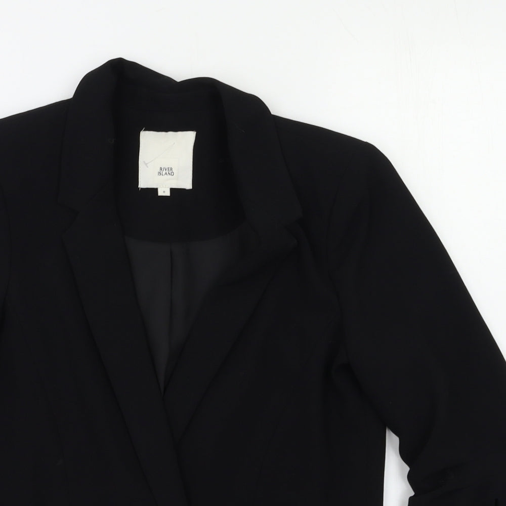 River Island Womens Black   Jacket Blazer Size 8
