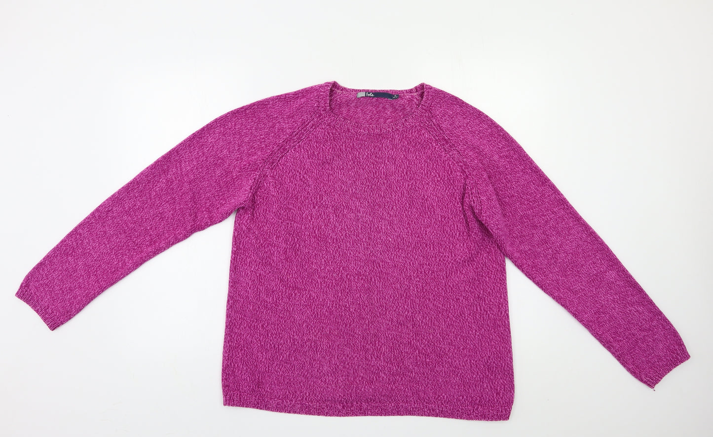 Isle  Womens Purple   Pullover Jumper Size M