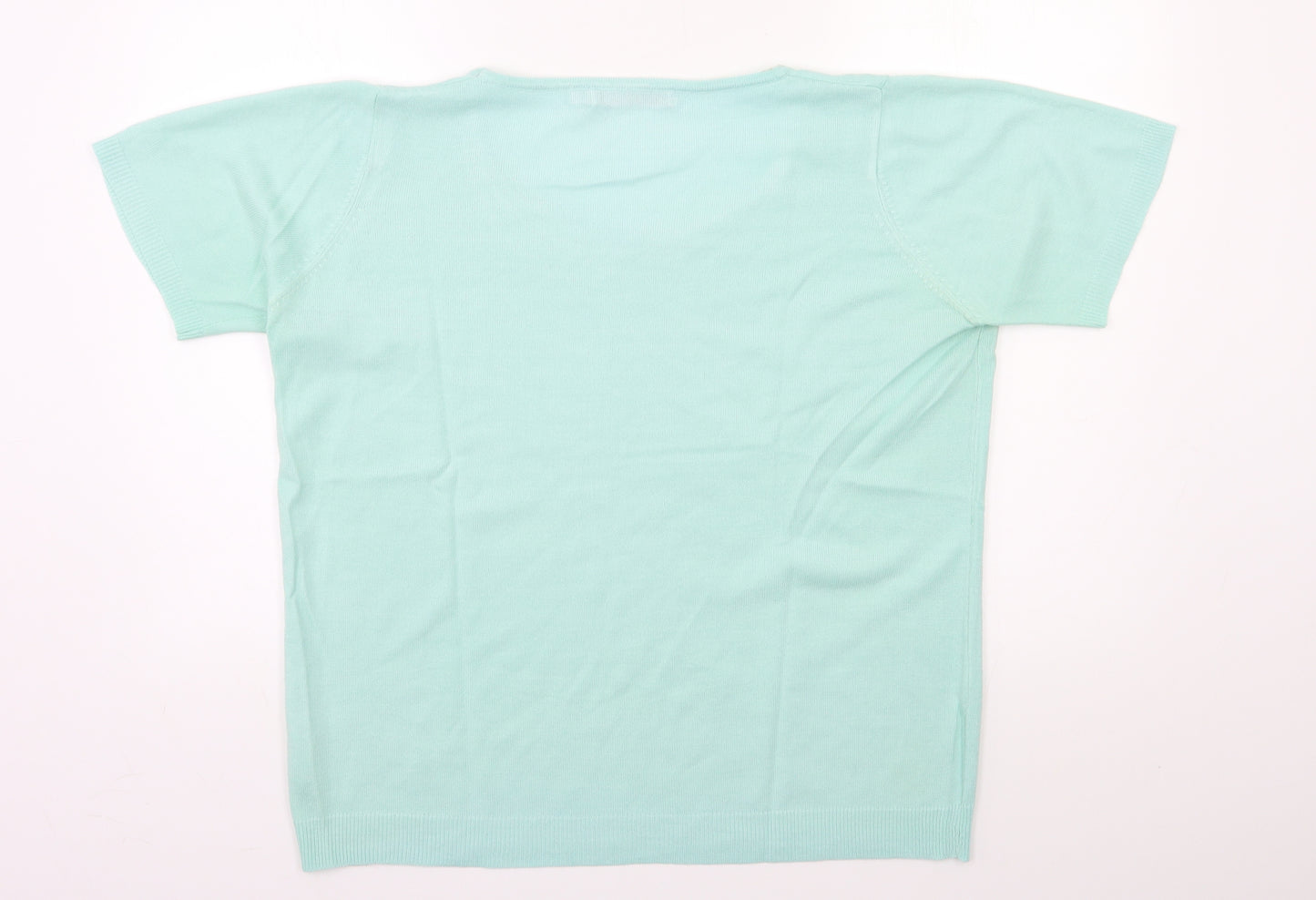 Isle Womens Green   Pullover Jumper Size M