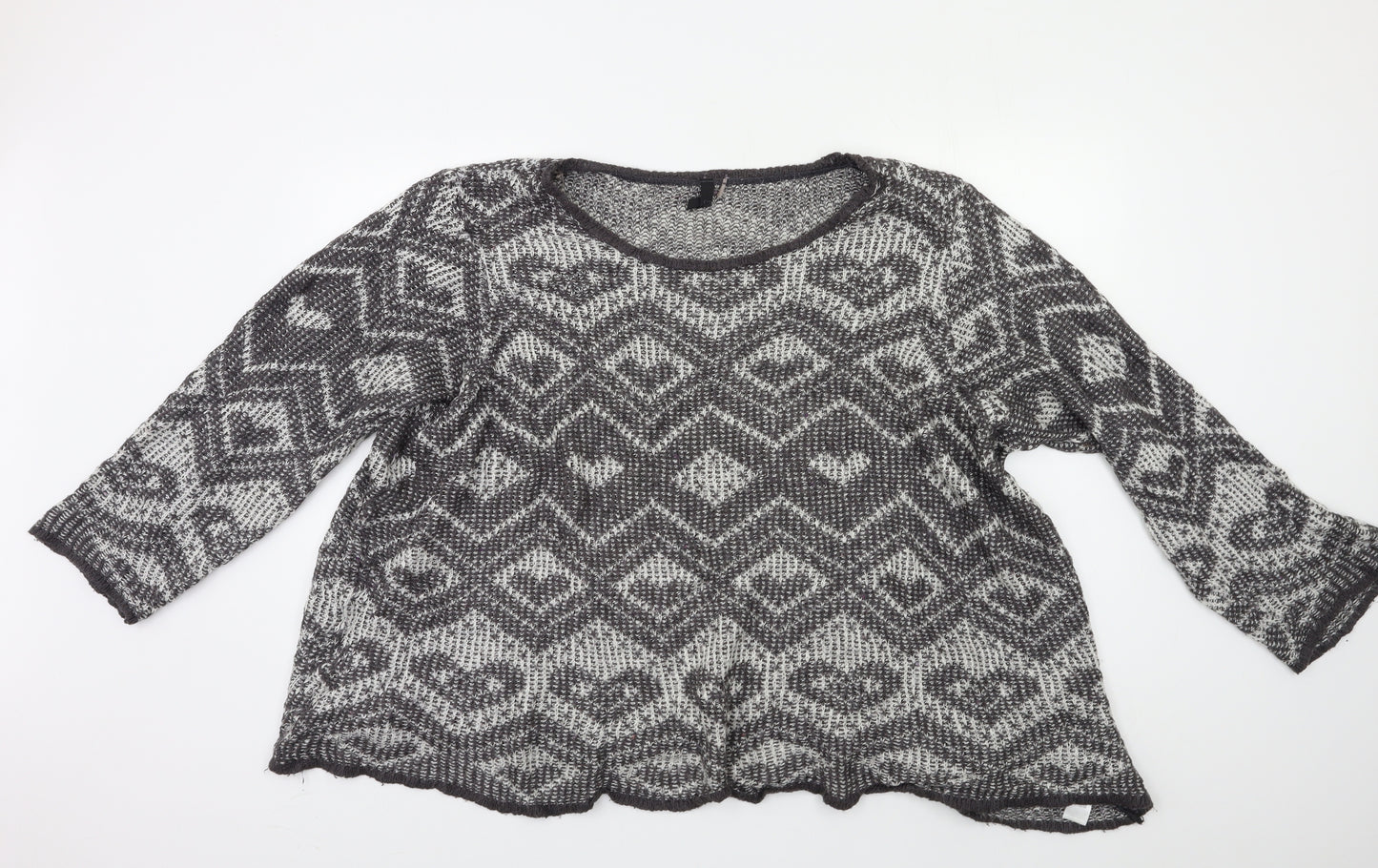 Preworn Womens Grey   Pullover Jumper Size 24