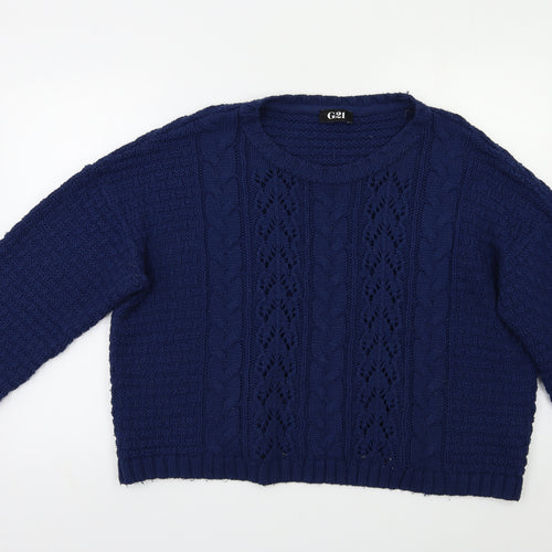 G21 Womens Blue   Pullover Jumper Size 18