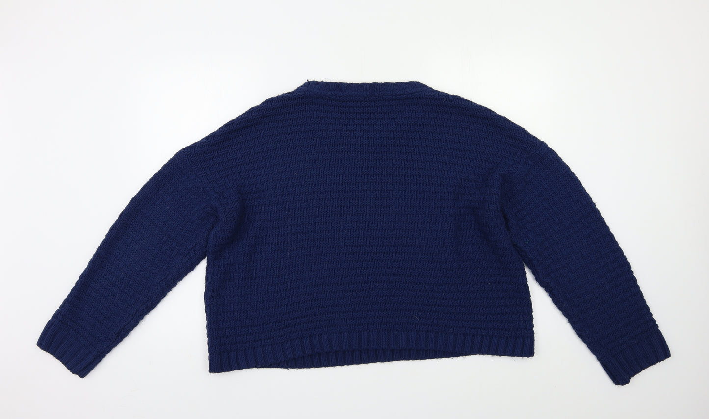 G21 Womens Blue   Pullover Jumper Size 18