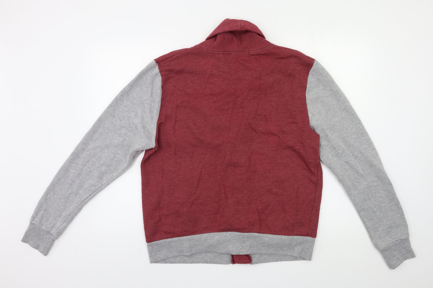 Topman Mens Red   Varsity Jacket Jacket Size L