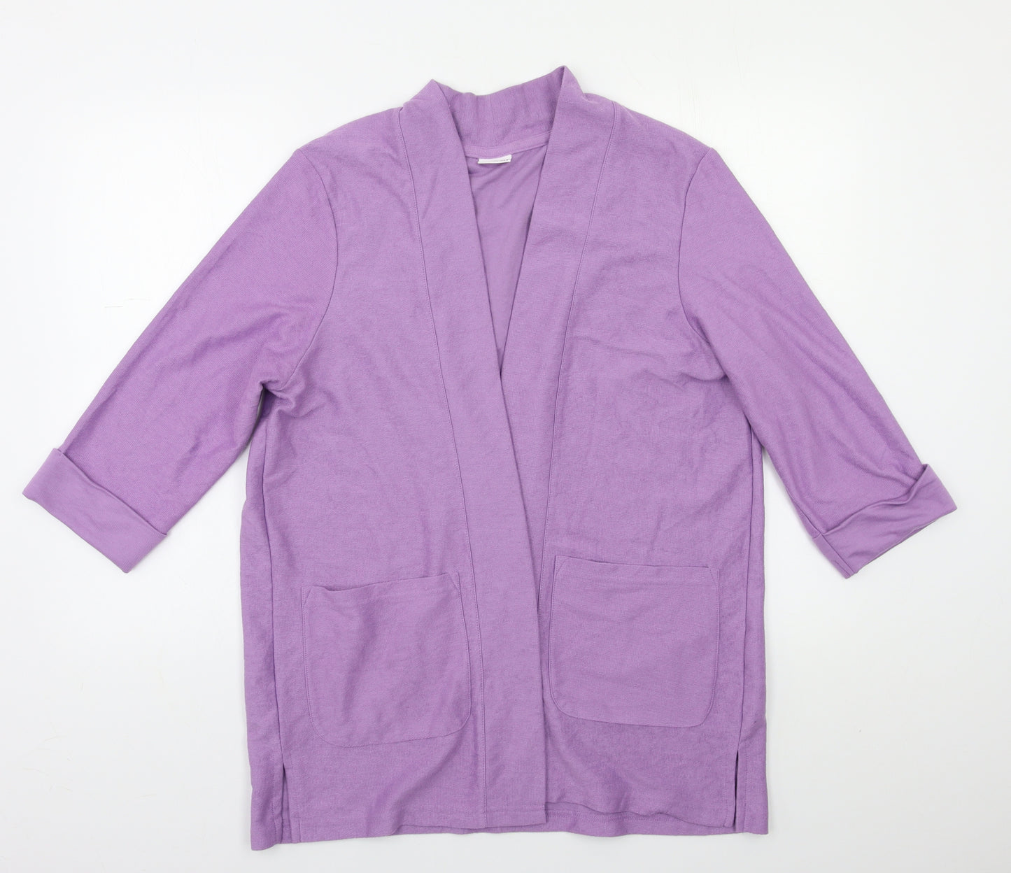 Damart Womens Purple   Cardigan Jumper Size 18