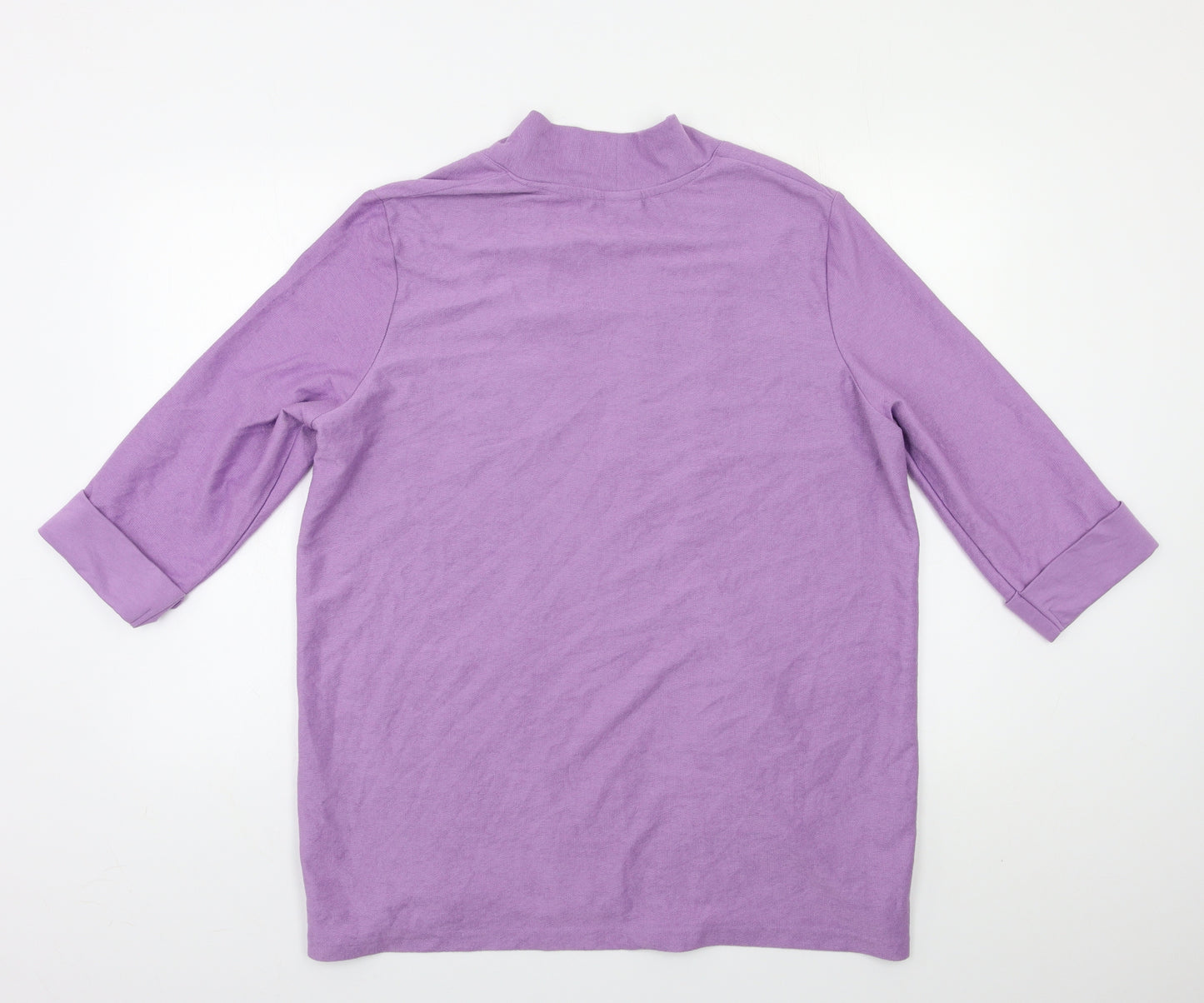 Damart Womens Purple   Cardigan Jumper Size 18