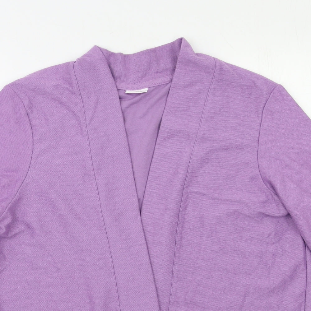 Damart Womens Purple   Cardigan Jumper Size 18