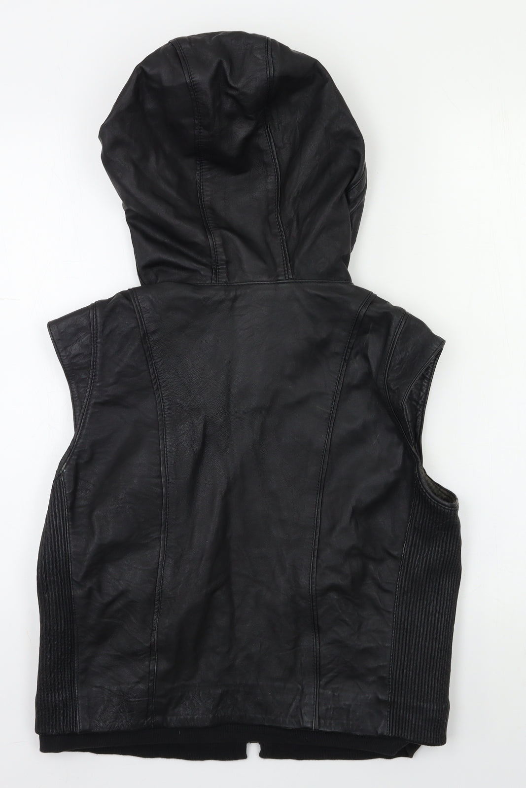 Topshop Womens Black   Jacket Poncho Size 14