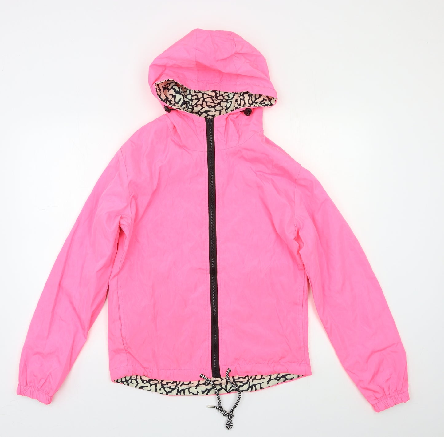 Preworn Womens Pink   Rain Coat Blazer Size M