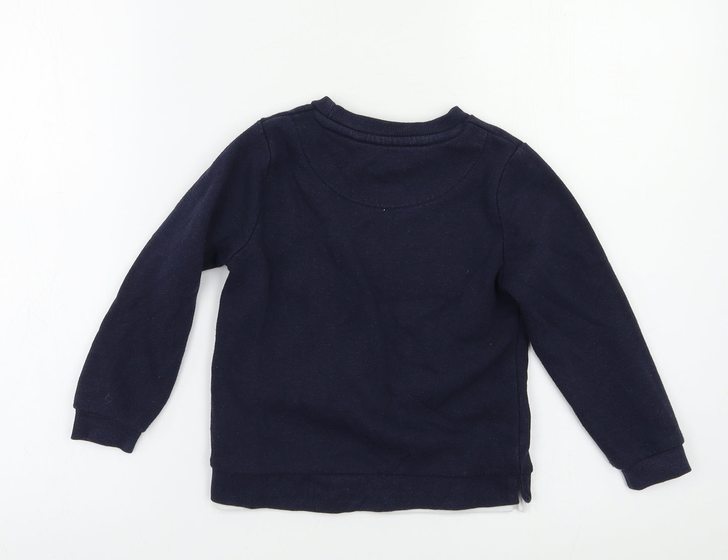 Primark Boys Blue   Pullover Sweatshirt Size 4-5 Years  - Epic