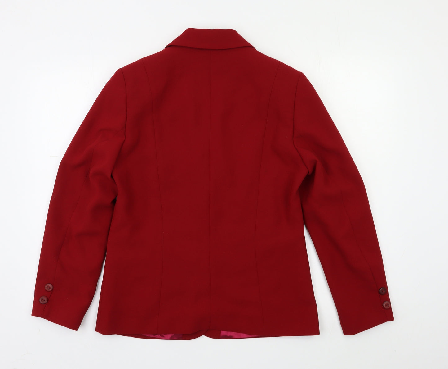 Busy Womens Red   Jacket Blazer Size 10