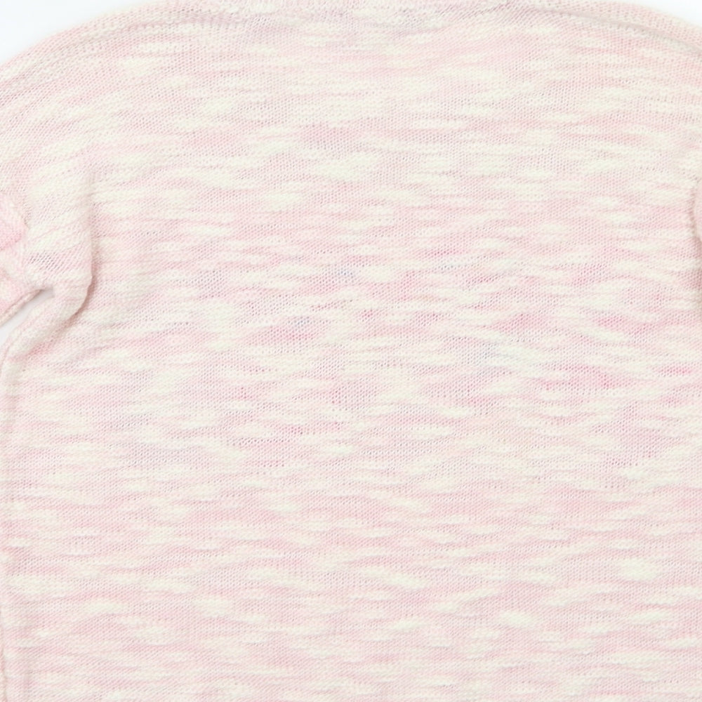 George Girls Pink   Pullover Jumper Size 12 Years  - Sequin detail