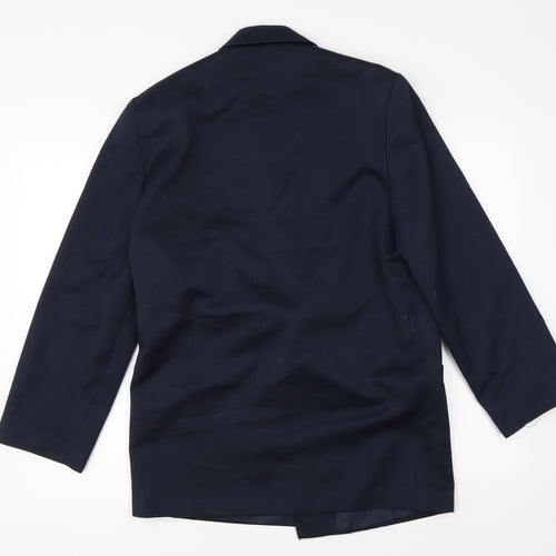 Richards Womens Blue   Jacket Suit Jacket Size 12