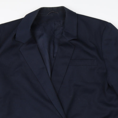 Richards Womens Blue   Jacket Suit Jacket Size 12
