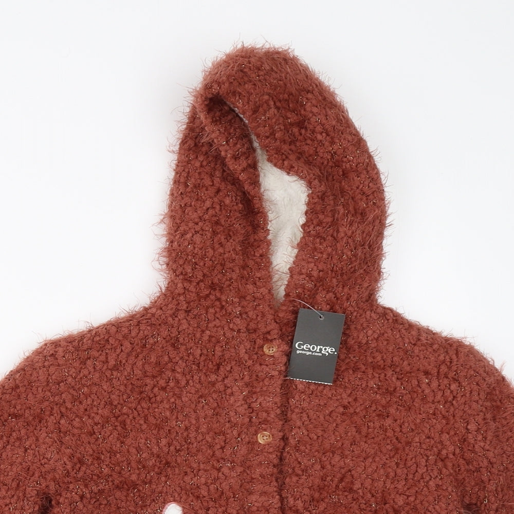 George Baby Brown   Pullover Jumper Size 18-24 Months