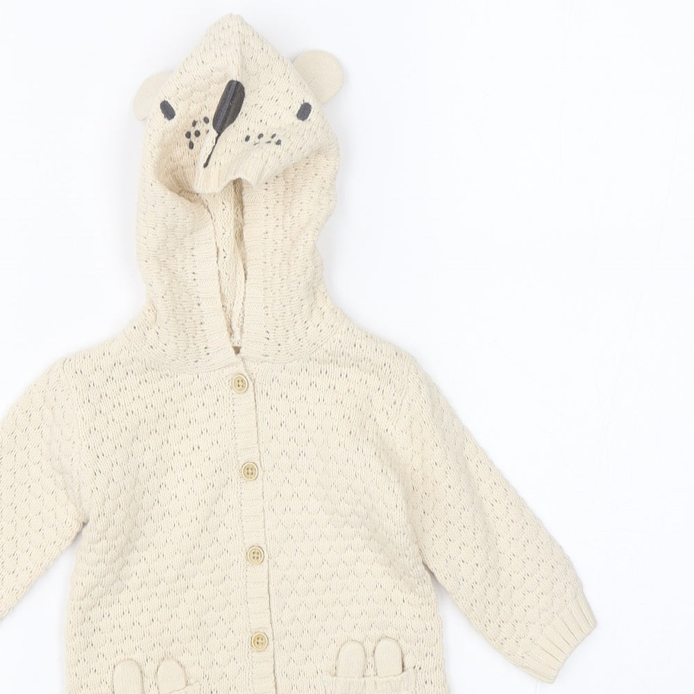 George Baby Beige    One Piece Size 12-18 Months