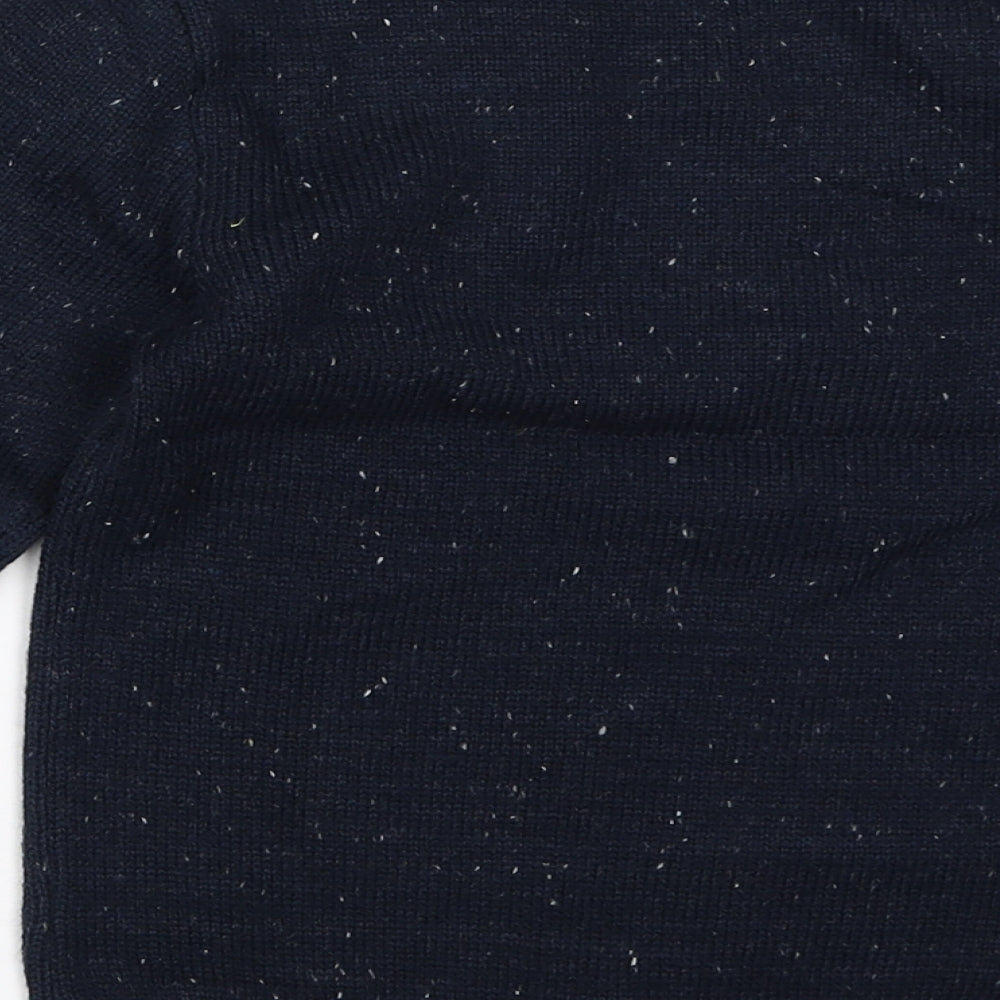 George Boys Blue  Knit Pullover Jumper Size 5-6 Years  - monsters