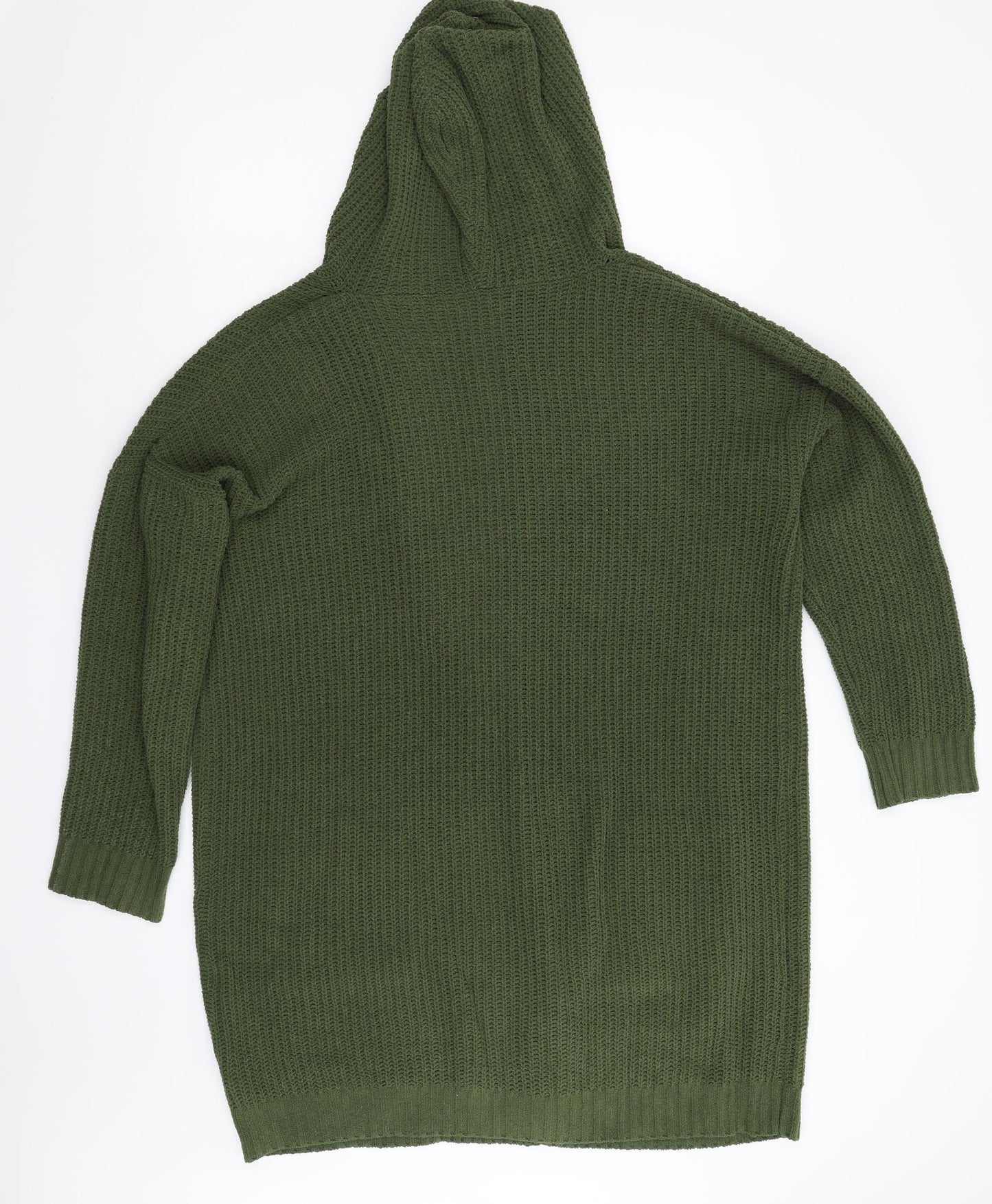 Primark Womens Green  Knit Cardigan Jumper Size XS