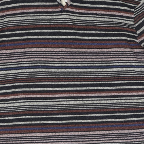 Faith And Joy Womens Multicoloured Striped  Pullover Jumper Size XL