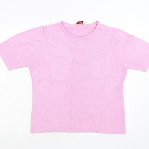 EWM Womens Pink   Pullover Jumper Size M