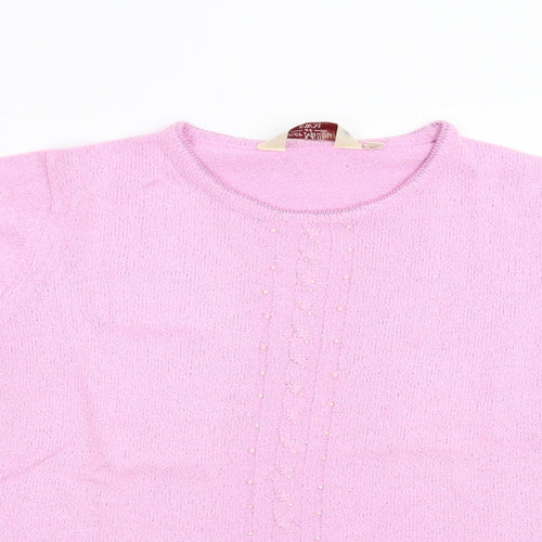 EWM Womens Pink   Pullover Jumper Size M