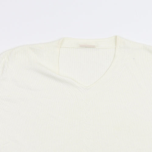 Country Casuals Womens Ivory   Pullover Jumper Size L