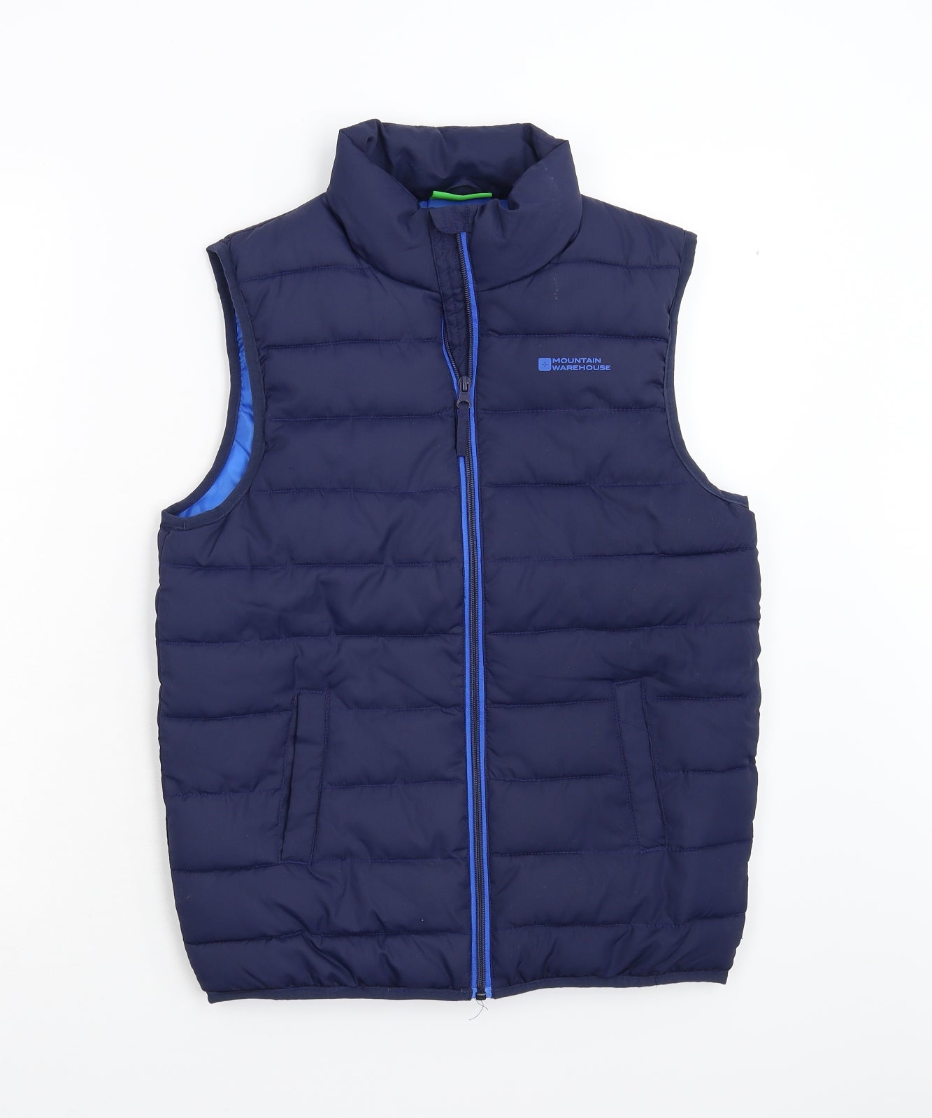 Mountain Warehouse Boys Blue   Gilet Waistcoat Size 13 Years