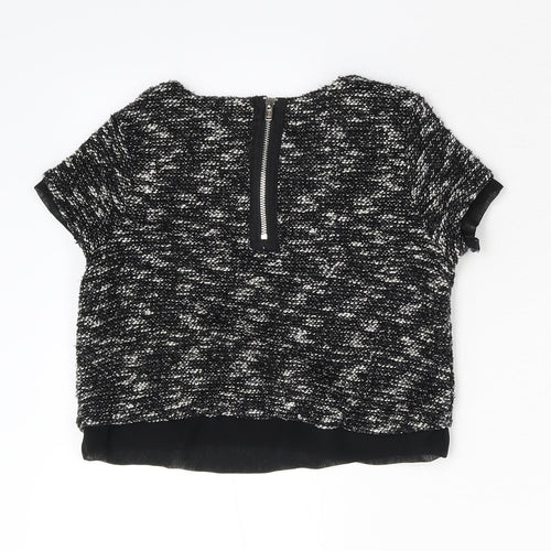 Matalan Girls Grey   Pullover Jumper Size 6 Years