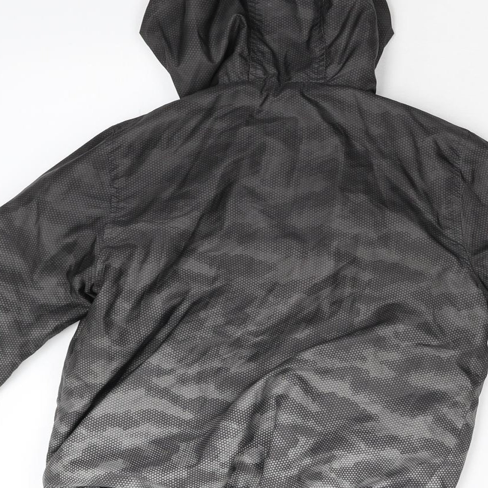 Primark Boys Grey   Full Zip Hoodie Size 6-7 Years